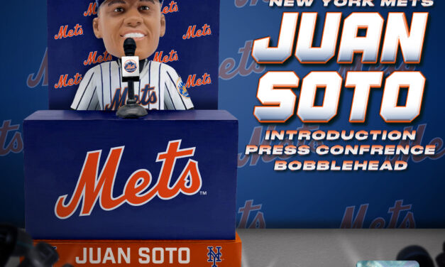FOCO Releases Juan Soto Press Conference Bobblehead