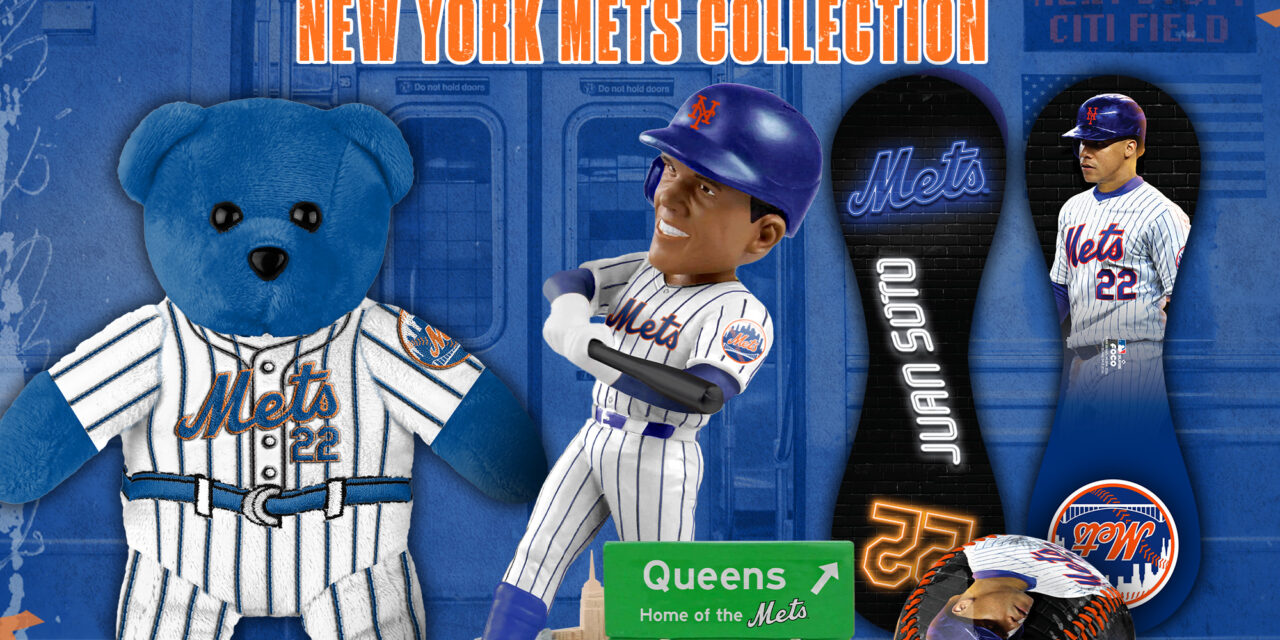 FOCO Releases Juan Soto New York Mets Next Stop Collection