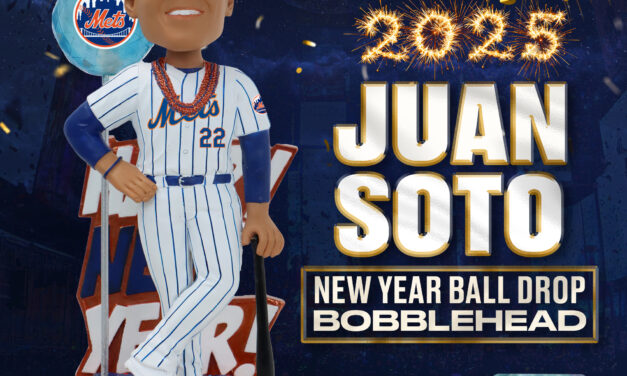 FOCO Releases Juan Soto 2025 New Year Ball Drop Bobblehead
