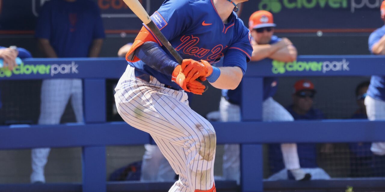 Baty Continues Impressive Spring Against Astros