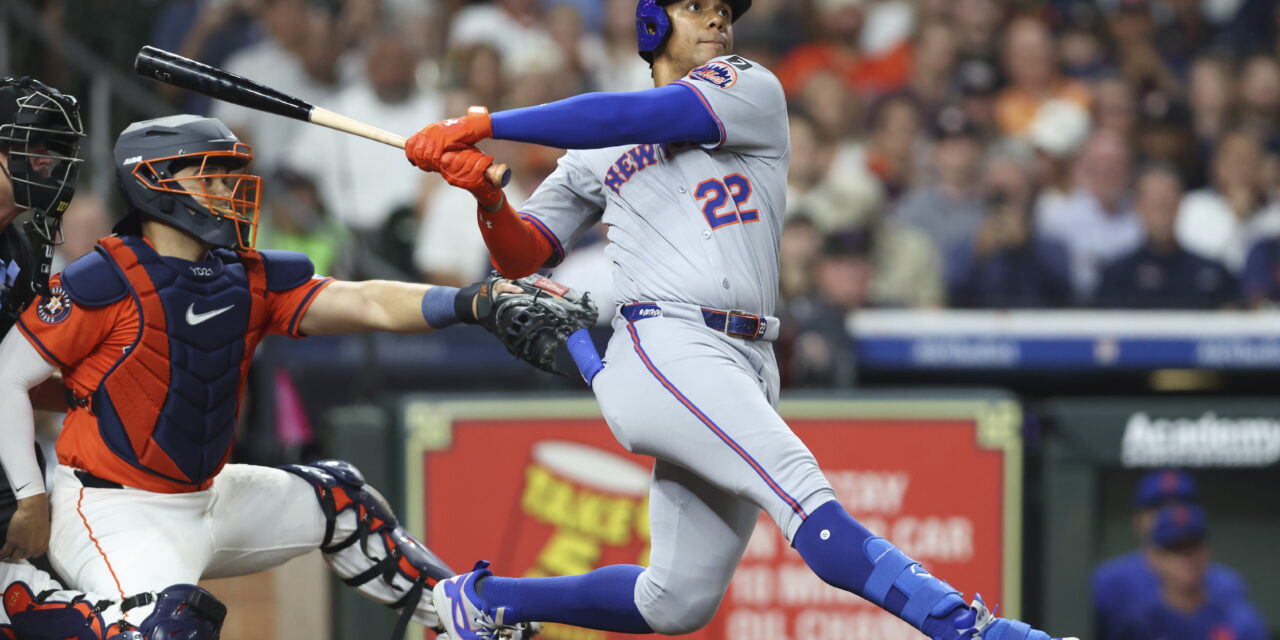 Soto Launches First Mets Homer in 3-1 Win Over Astros