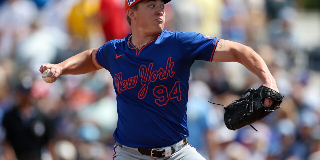 Blade Tidwell to Start For Mets on Sunday