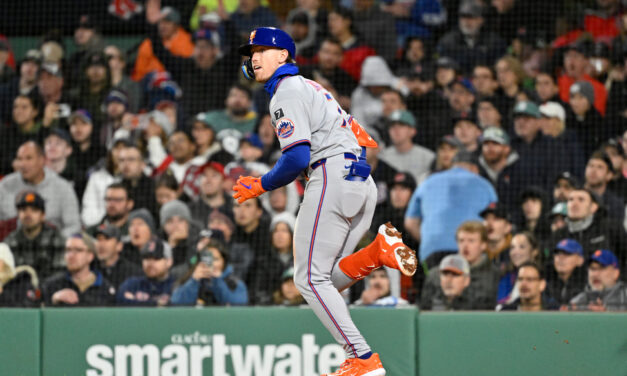 Baty Leads Offense in 5-1 win over Boston