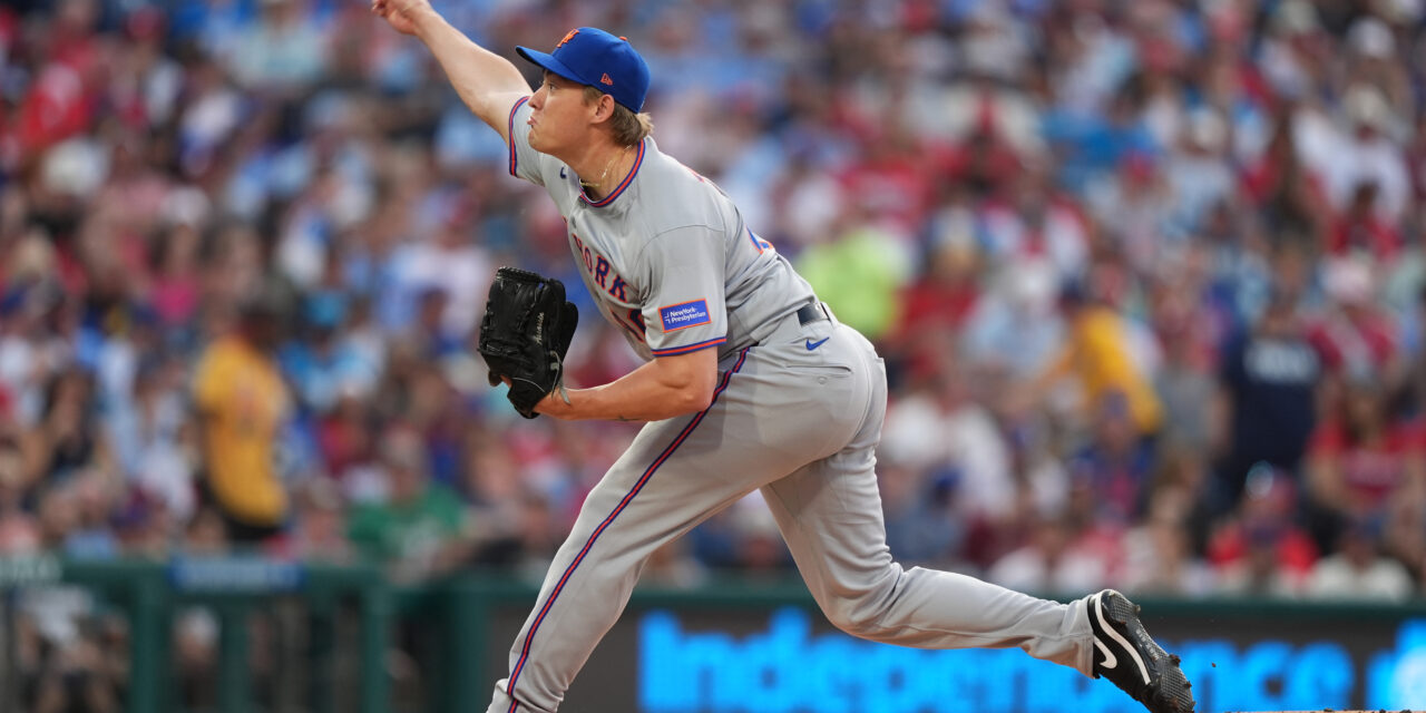 Mets Drop Seventh Straight, Fall to Second Place in Philadelphia
