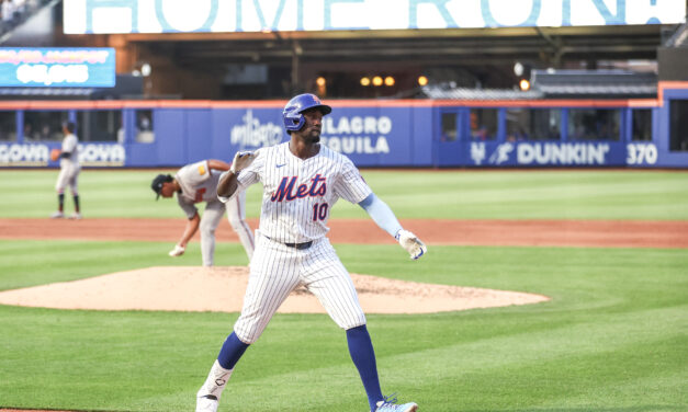 Mauricio’s Career Day Leads Mets To Sweep Of Giants