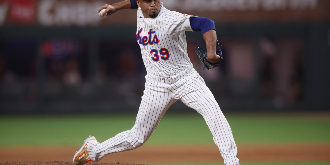 Edwin Díaz Named NL Reliever of the Month for July