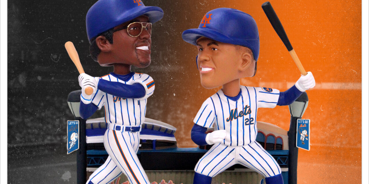 FOCO Releases Mookie Wilson, Juan Soto Then and Now Bobblehead