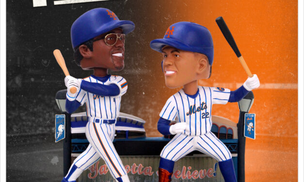 FOCO Releases Mookie Wilson, Juan Soto Then and Now Bobblehead