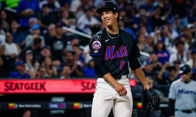 Jonah Tong Earns First Major League Win