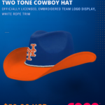 FOCO Releases New York Mets Cowboy Hat