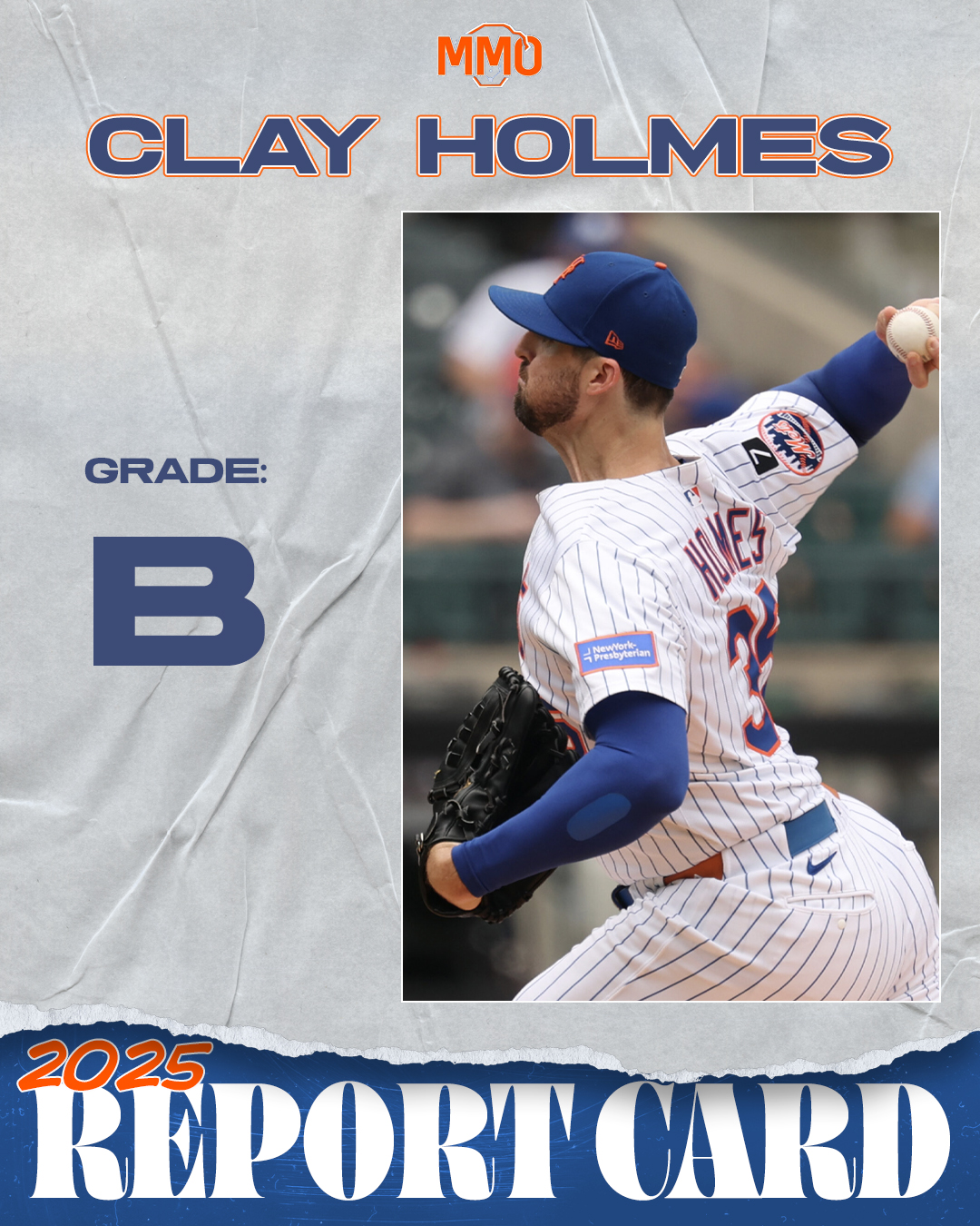 2025 Report Card: Clay Holmes, RHP - Metsmerized Online