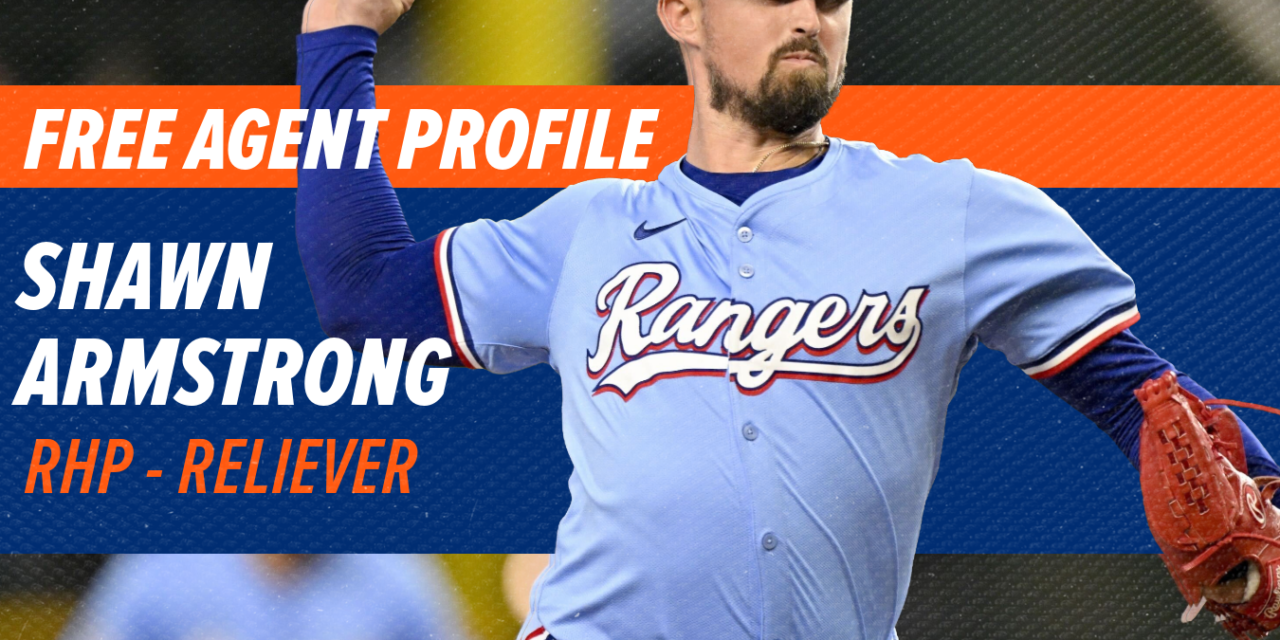 Free Agent Profile: Shawn Armstrong, RP