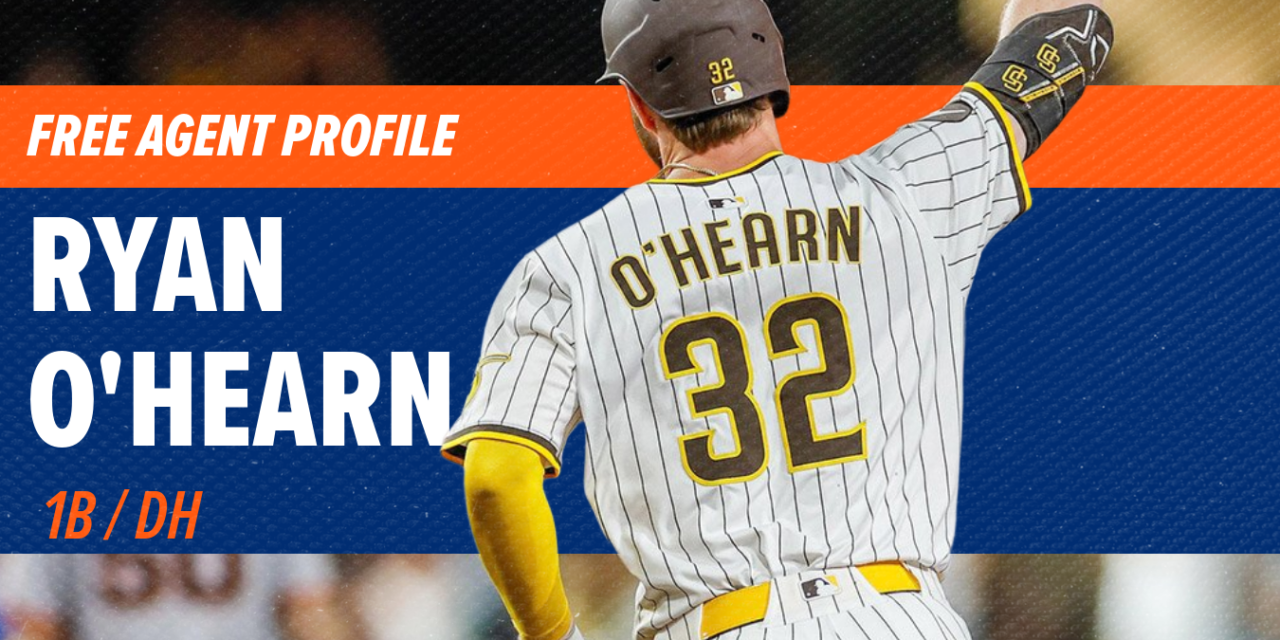 Free Agent Profile: Ryan O’Hearn, 1B/OF/DH
