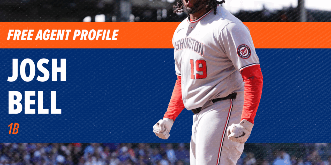 Free Agent Profile: Josh Bell, 1B/DH