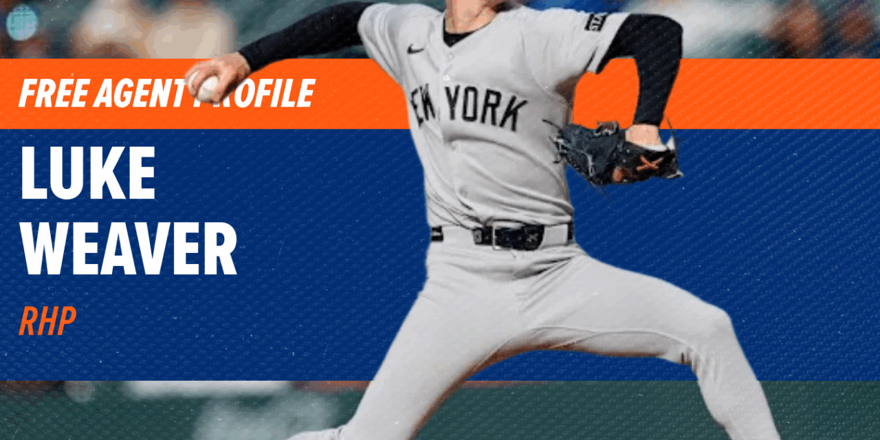 Free Agent Profile: Luke Weaver, RP