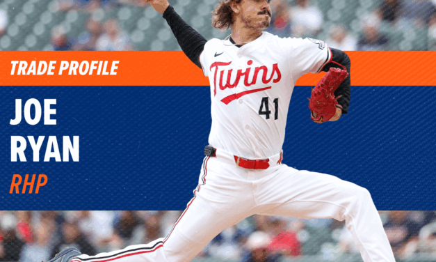 Trade Profile: Joe Ryan, SP