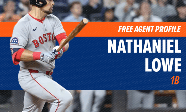 Free Agent Profile: Nathaniel Lowe, 1B