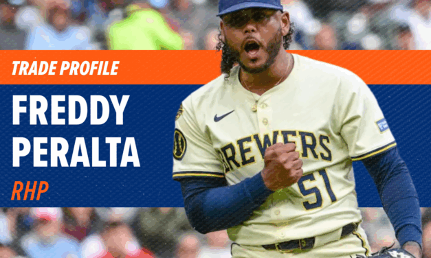 Trade Profile: Freddy Peralta, SP
