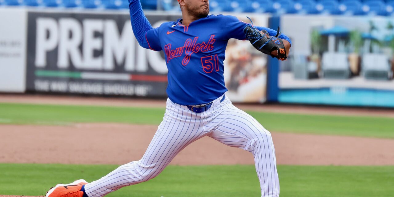 Freddy Peralta Named Mets’ Opening Day Starter