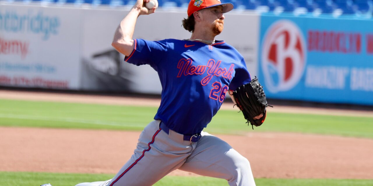 McLean Picks Up Where He Left Off in Grapefruit League Debut