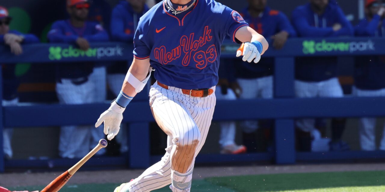 Carson Benge to Join Rare Mets Opening Day Debut List