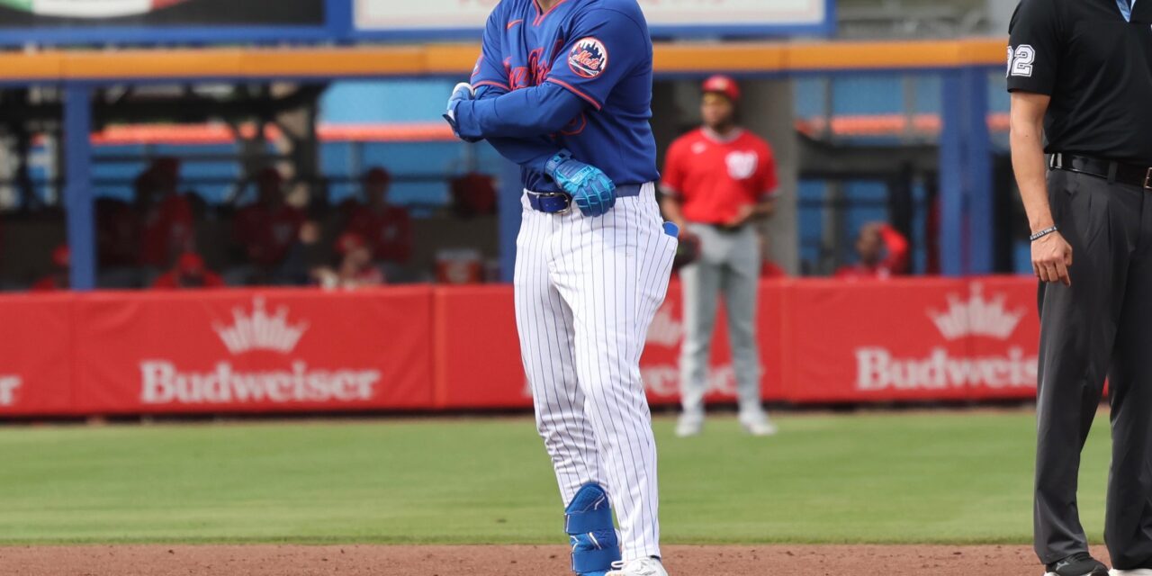 Tauchman Injured in Mets 7-5 Loss, Plus Notes From Split-Squad Loss to Nats