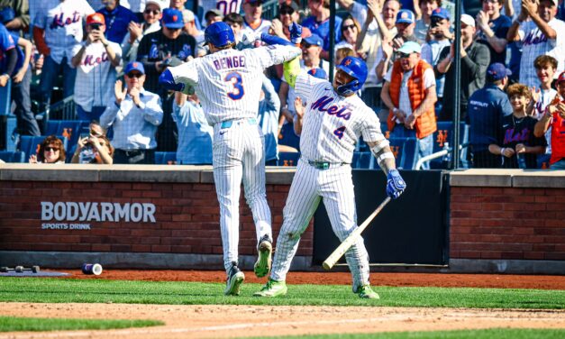 Benge Homers, Mets Batter Skenes In Opening Day Win