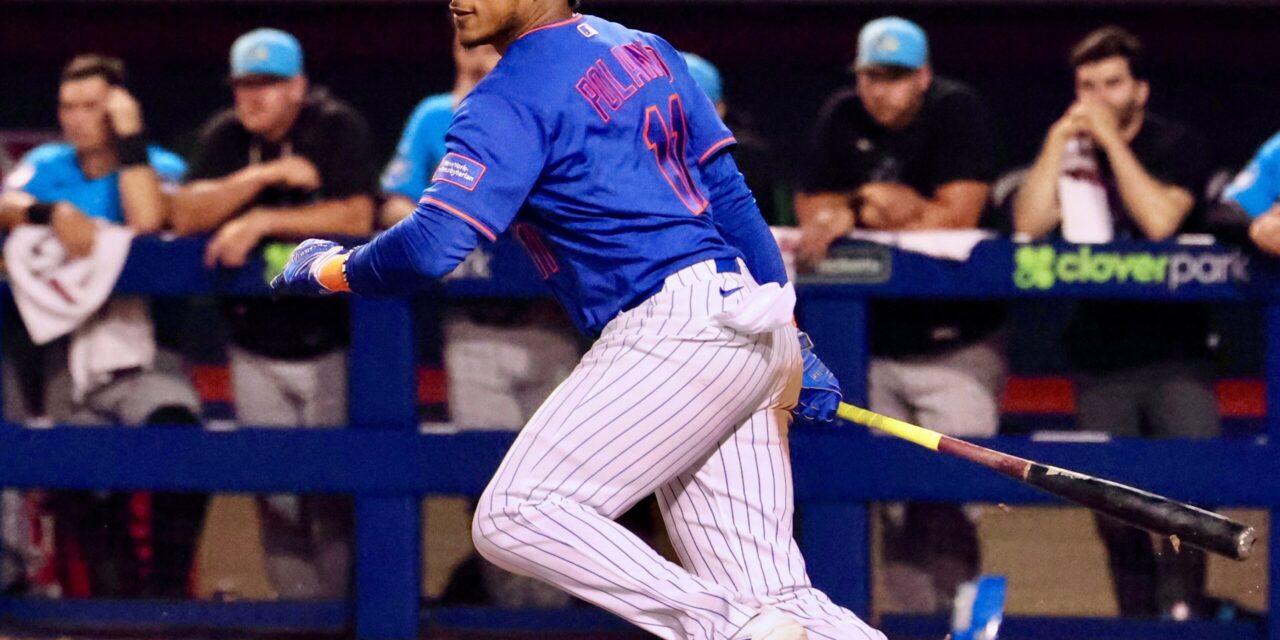 Mets Minors Recap: Jorge Polanco Plays Three Innings At First Base In Rehab