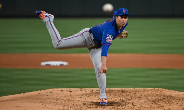 Senga Strong, Strikes Out Nine in Season Debut