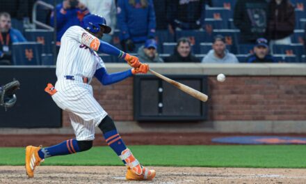 Ronny Mauricio Homers Three Times