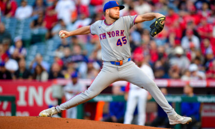 Christian Scott Strikes Out Eight in Promising Start