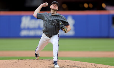 Scott Strikes Out Eight, Earns First Career Win Saturday