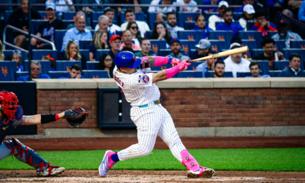 Benge, Alvarez Power Mets to 6-3 Win Over Rangers